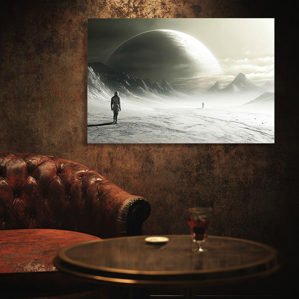 Stranger in the Mist Wall Art