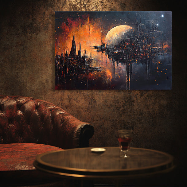 Spacial Decay Wall Art