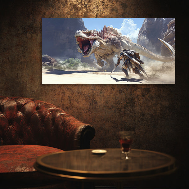 Dinosaur Hunt Wall Art