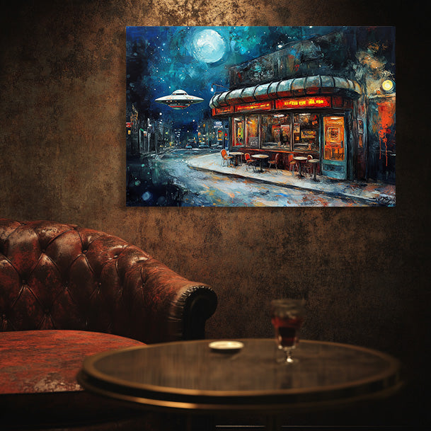 Foreign Diner Wall Art