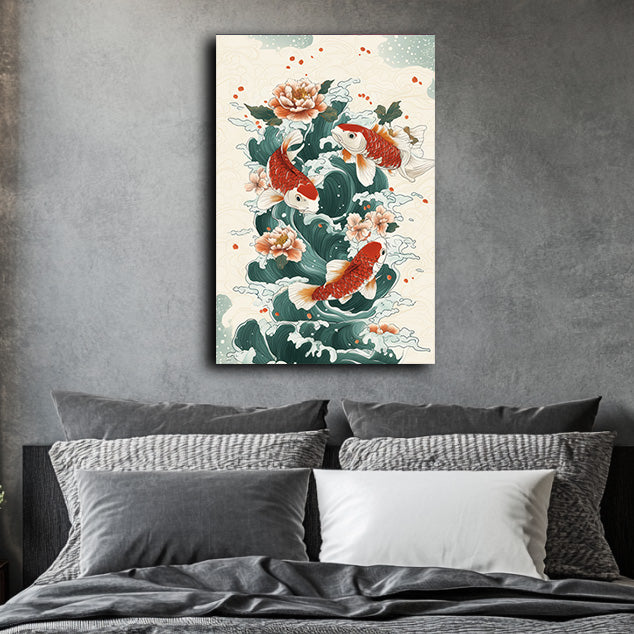 Koi Trio Wall Art