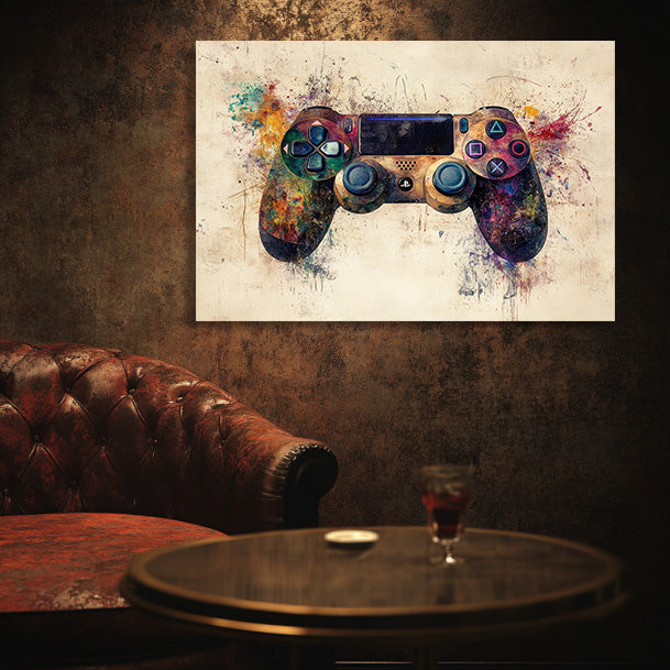 PS Controller Wall Art