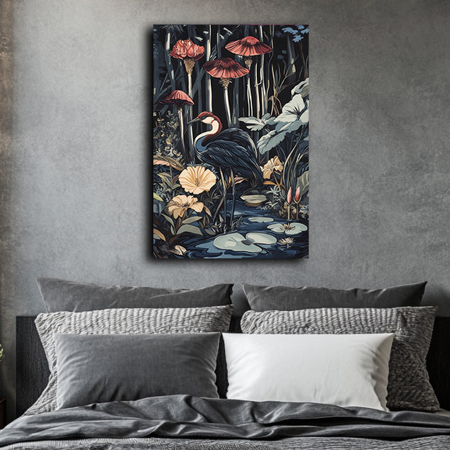 No Regret Egret Wall Art