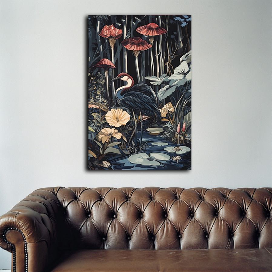 No Regret Egret Wall Art