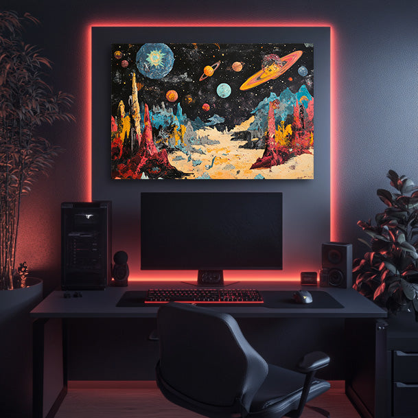 1920's Space Wall Art
