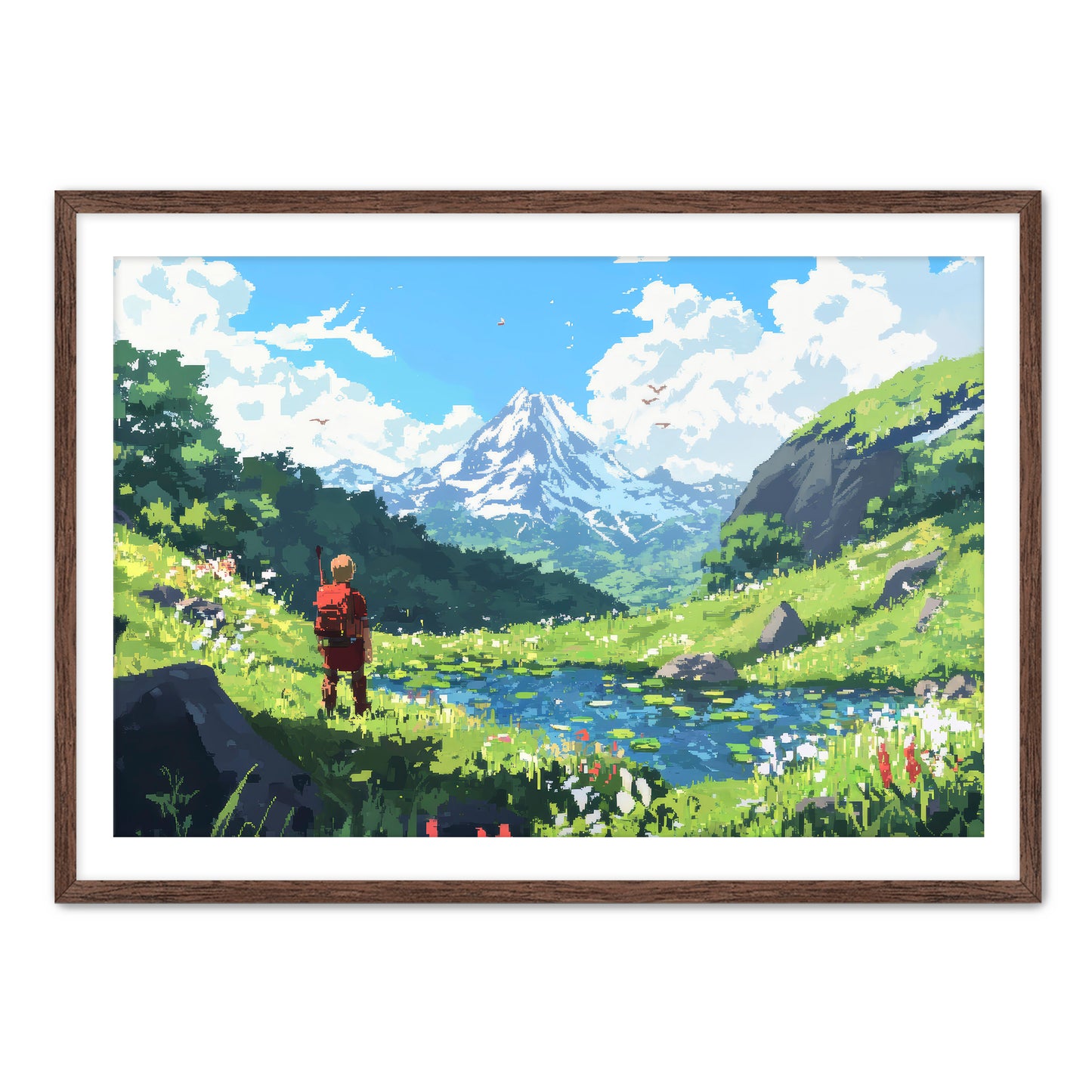 8 Bit Nomad Wall Art