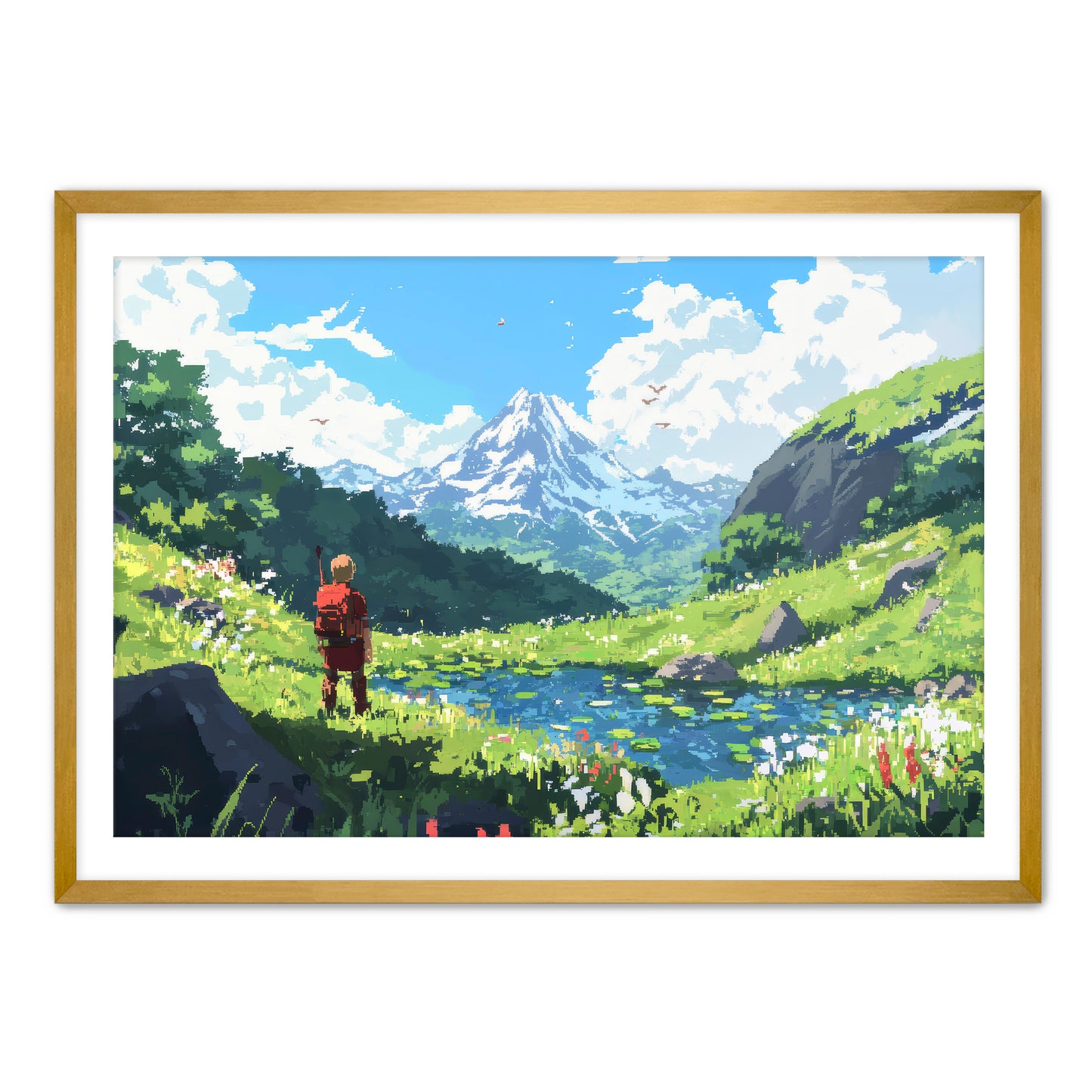 8 Bit Nomad Wall Art