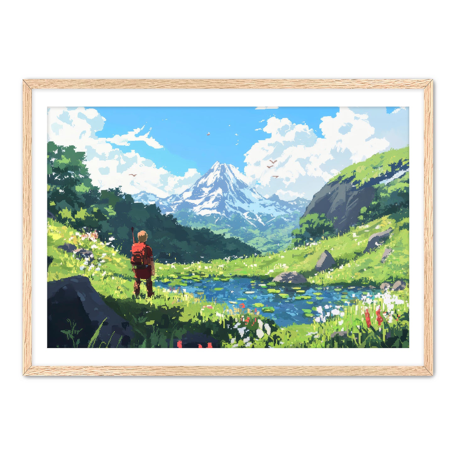 8 Bit Nomad Wall Art