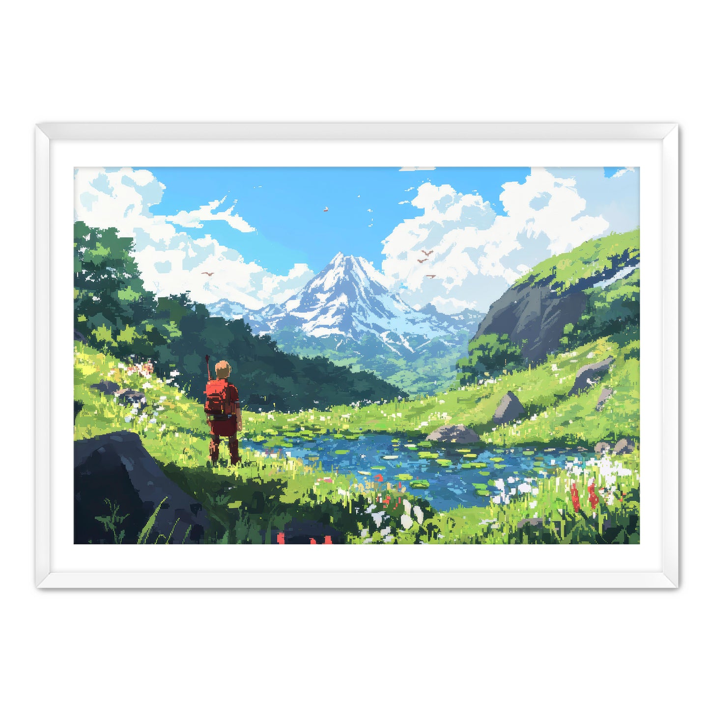 8 Bit Nomad Wall Art