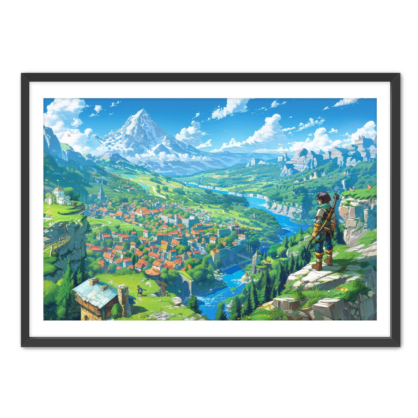 8 Bit Return Wall Art