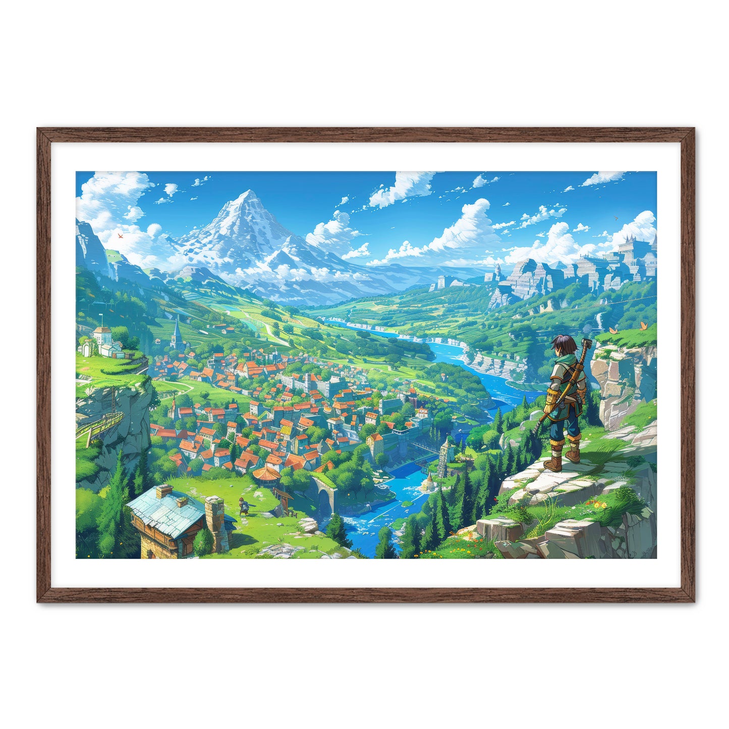 8 Bit Return Wall Art