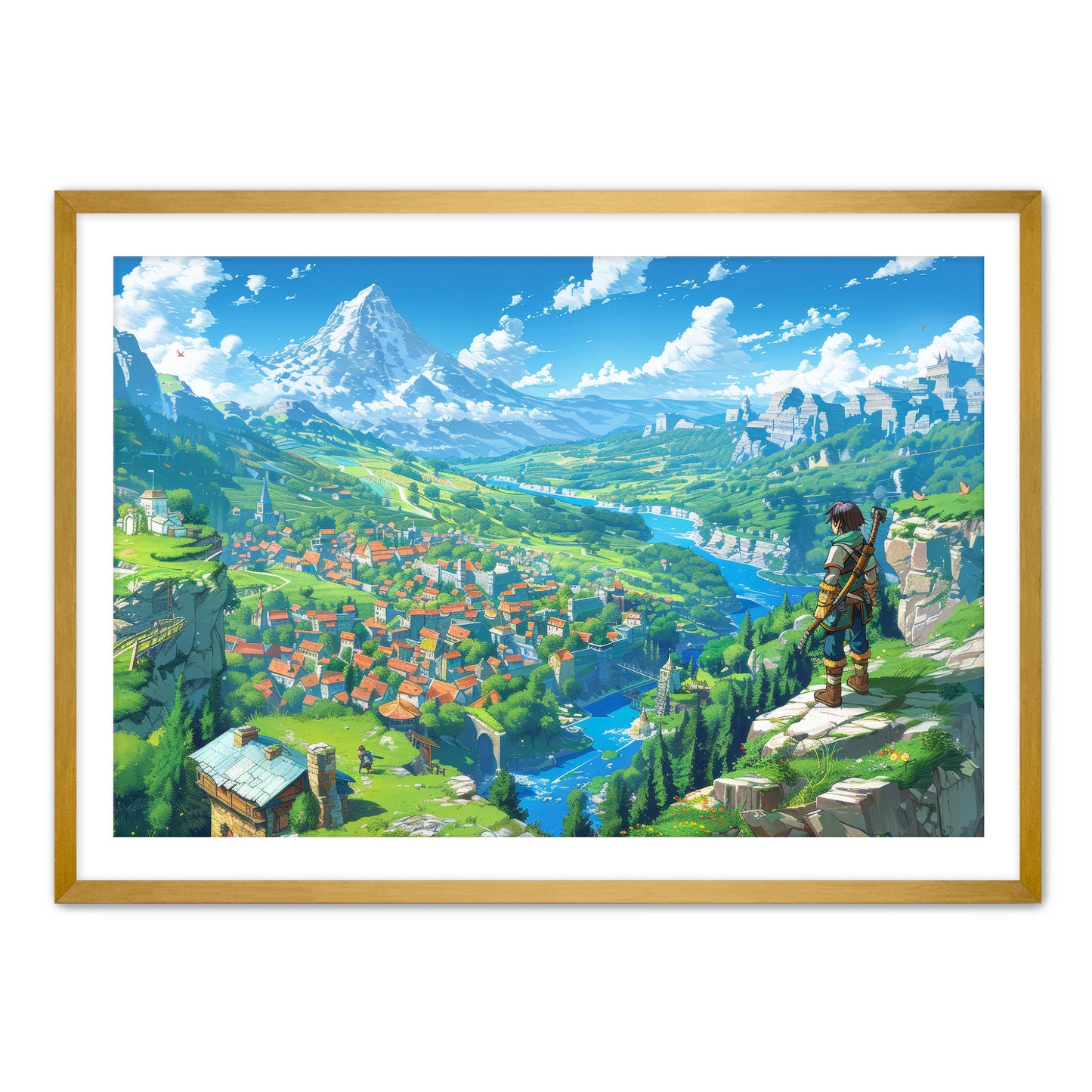 8 Bit Return Wall Art