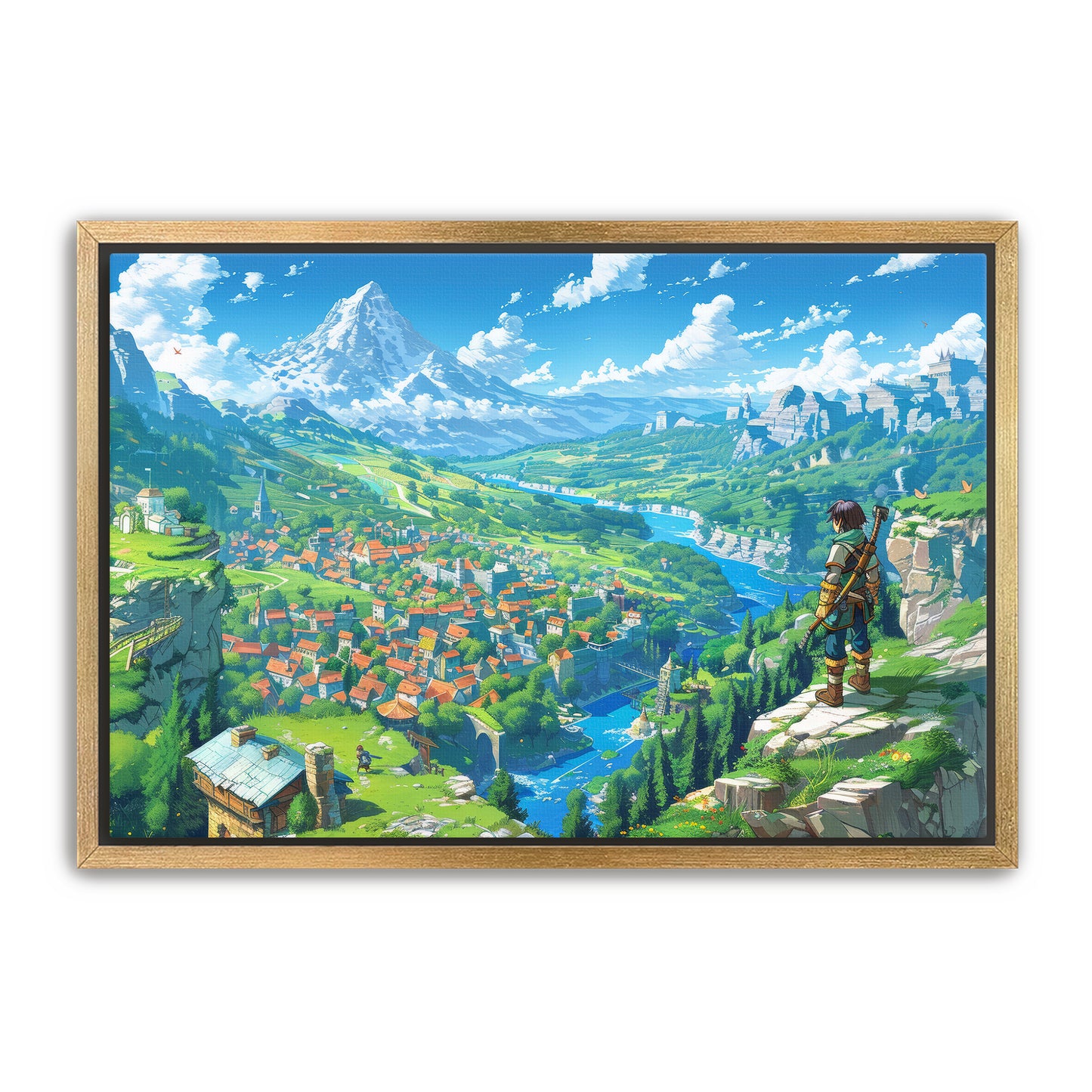 8 Bit Return Wall Art
