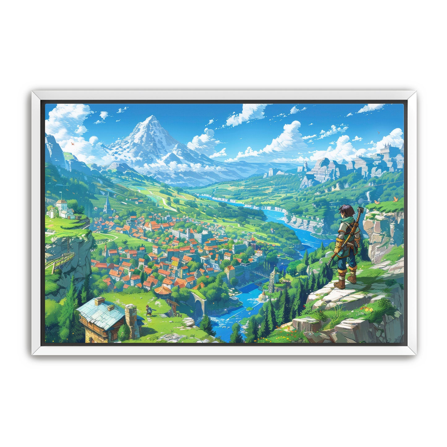 8 Bit Return Wall Art