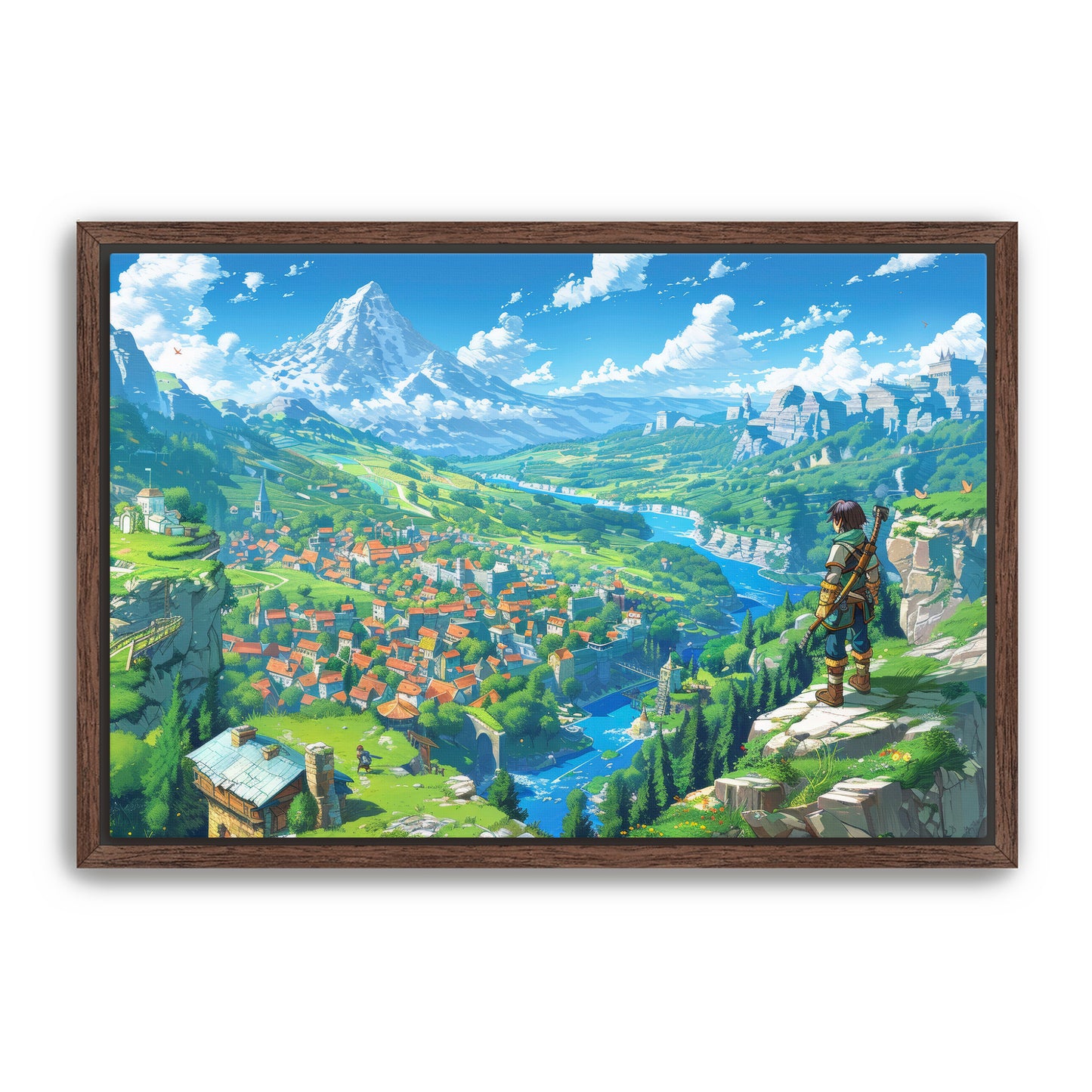 8 Bit Return Wall Art