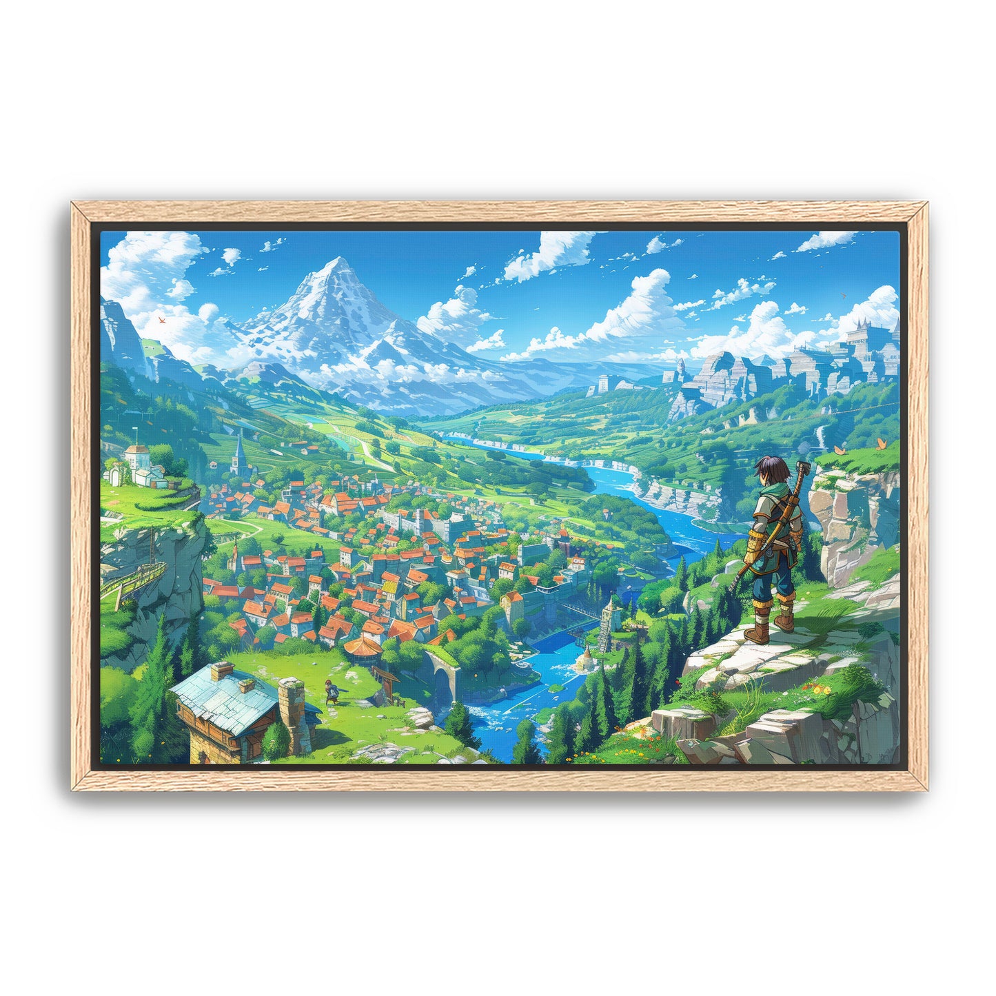 8 Bit Return Wall Art