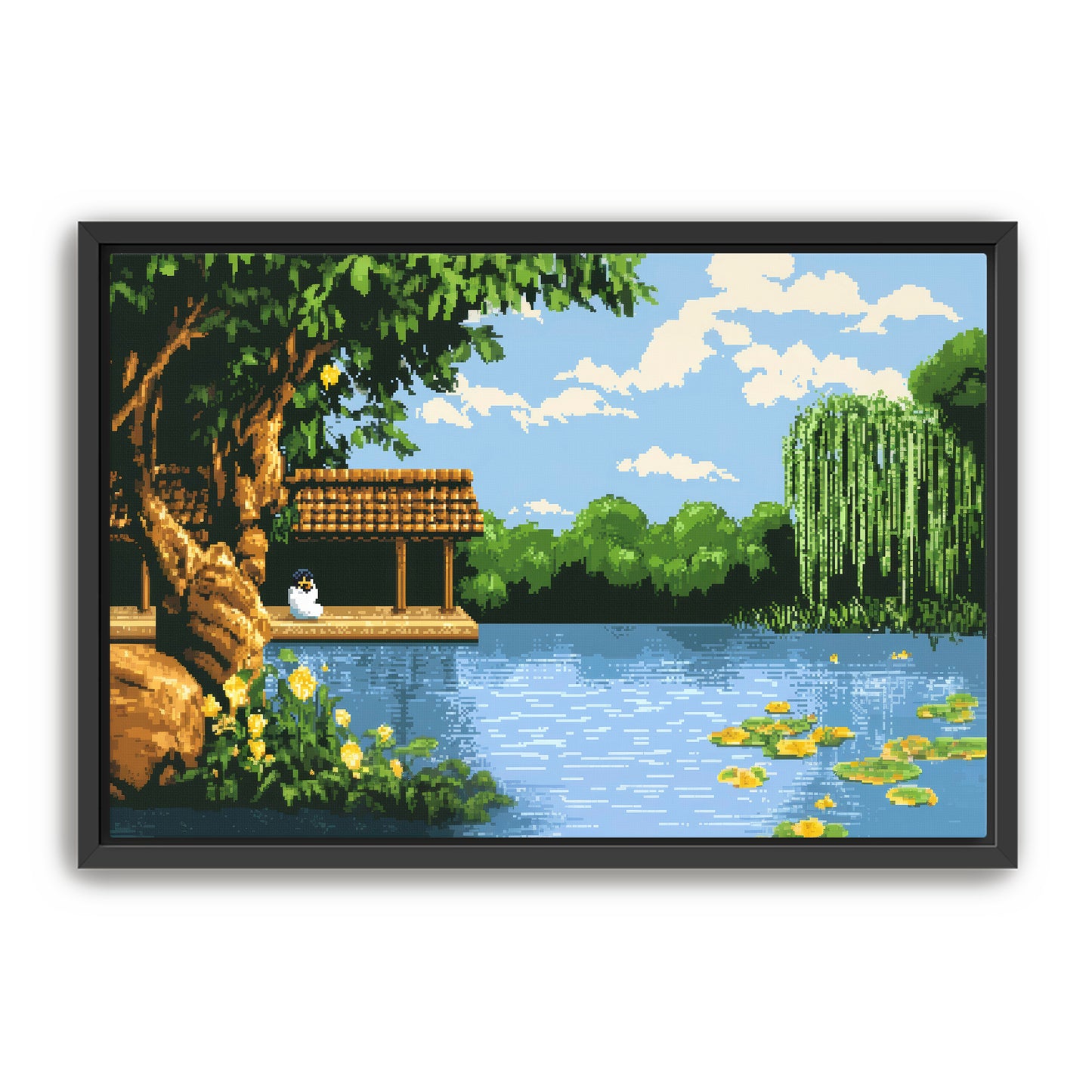 8 Bit Serenity Wall Art