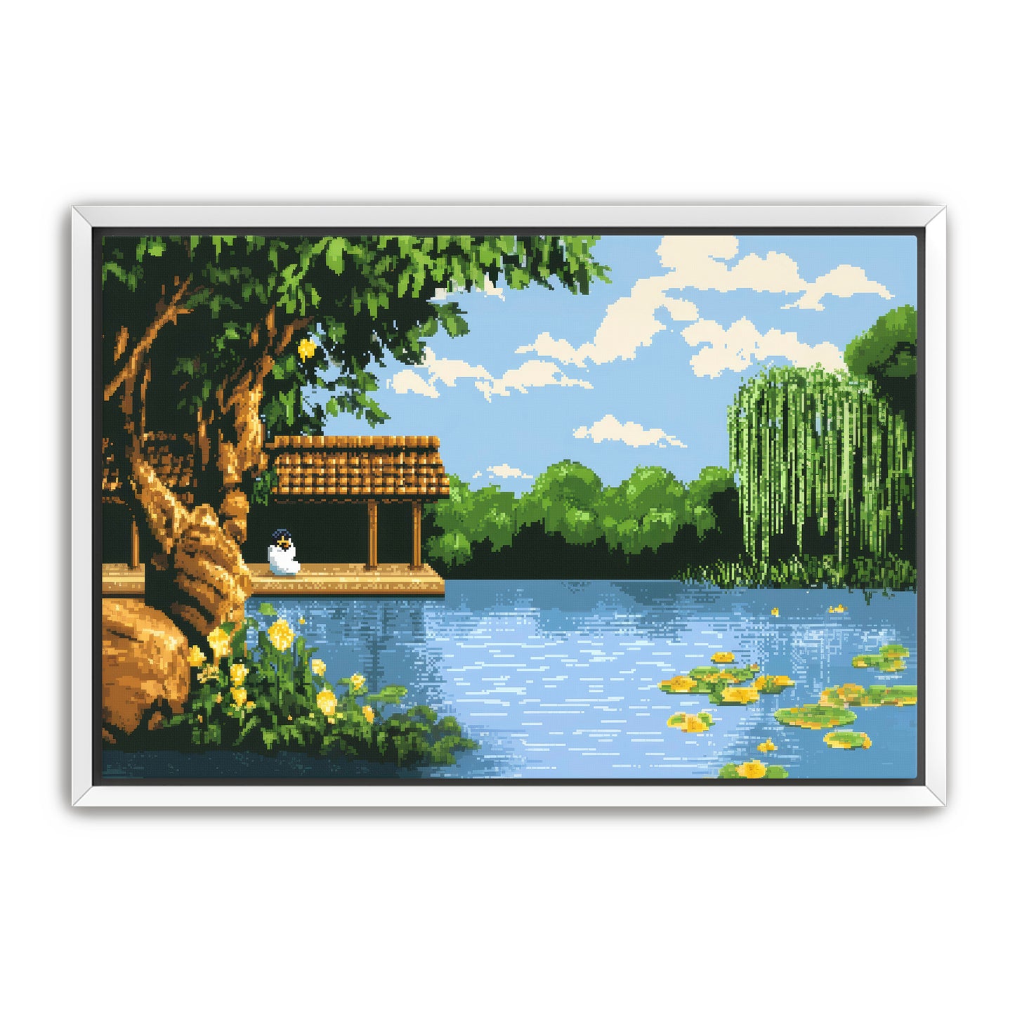 8 Bit Serenity Wall Art