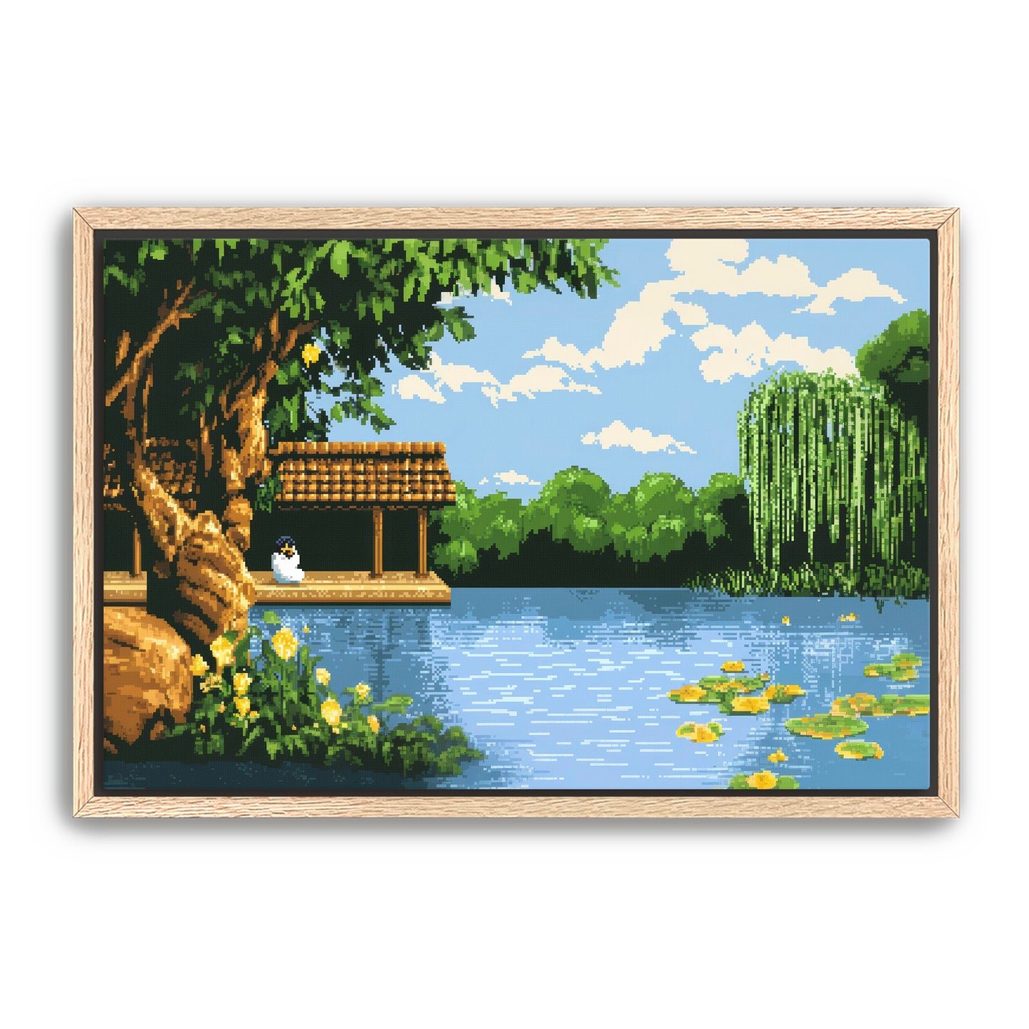 8 Bit Serenity Wall Art