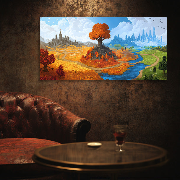 Land of 4 Seasons Wall Art