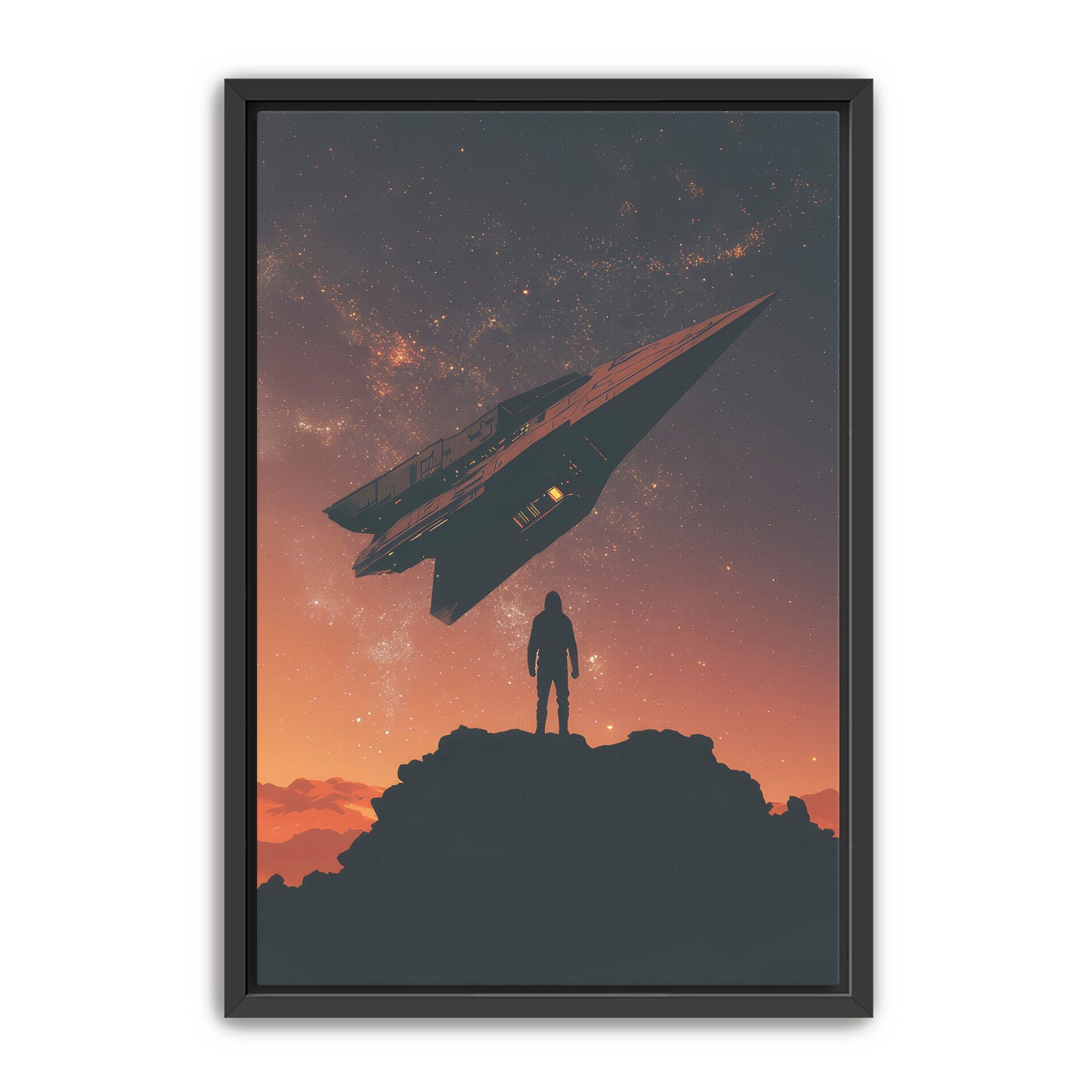 Adrift Astronaut Wall Art