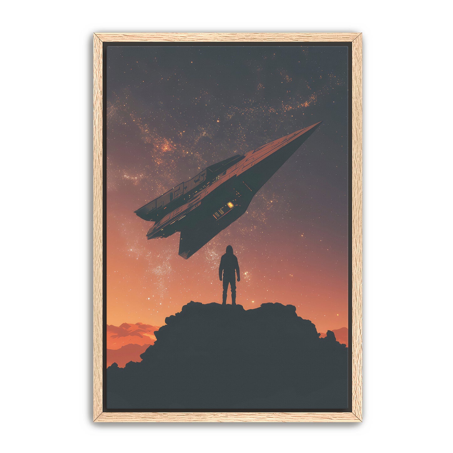 Adrift Astronaut Wall Art