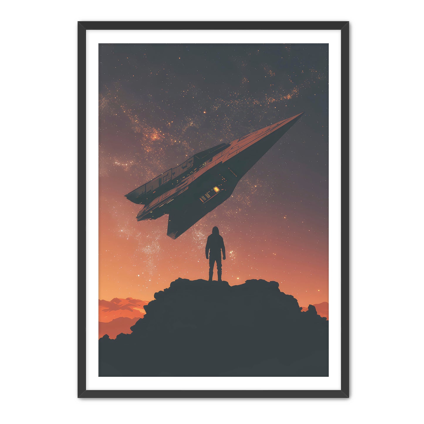 Adrift Astronaut Wall Art