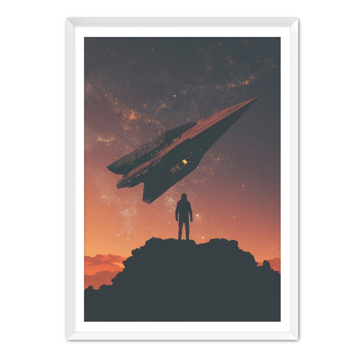 Adrift Astronaut Wall Art