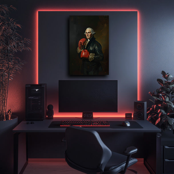 America 1-0 Patriotic Wall Art