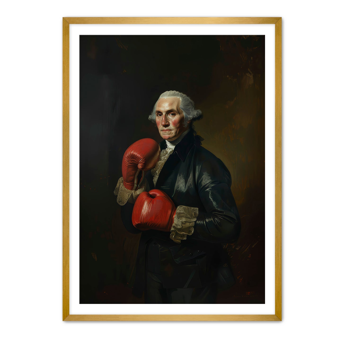 America 1-0 Patriotic Wall Art