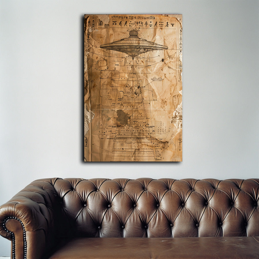 Ancient Script Wall Art
