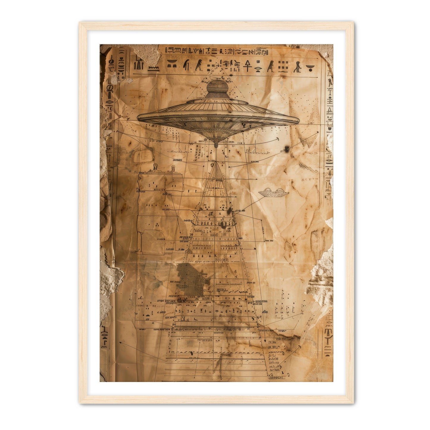 Ancient Script Wall Art