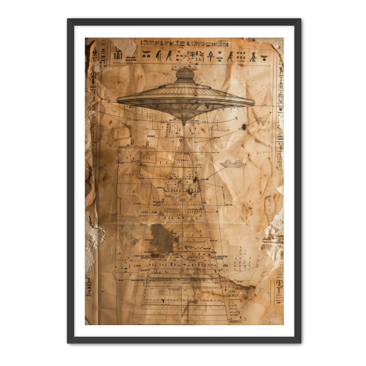 Ancient Script Wall Art