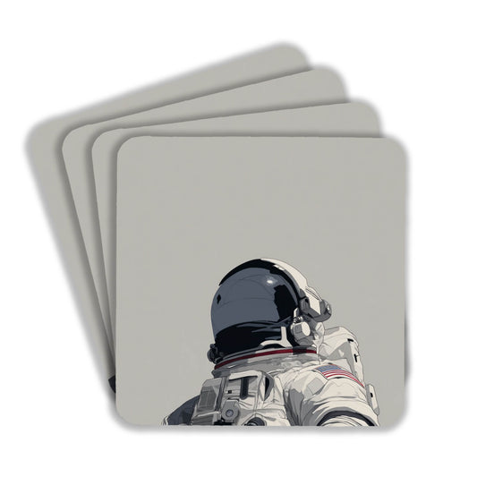 Astronaut Looking Up Coasters