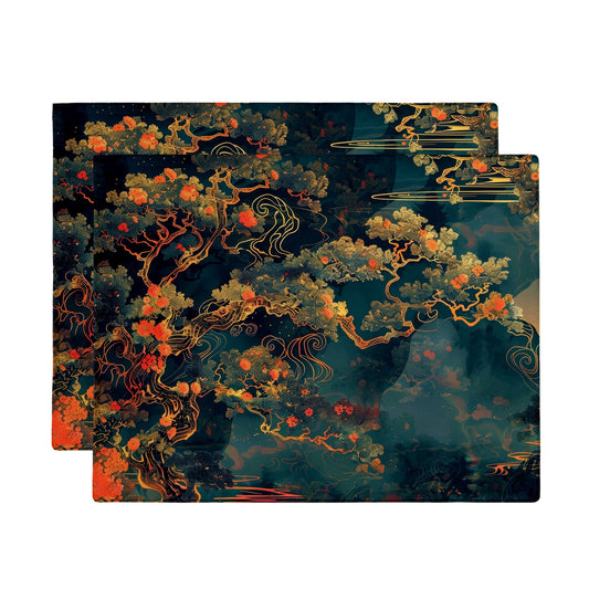 Autumn Branches Whirl Placemat