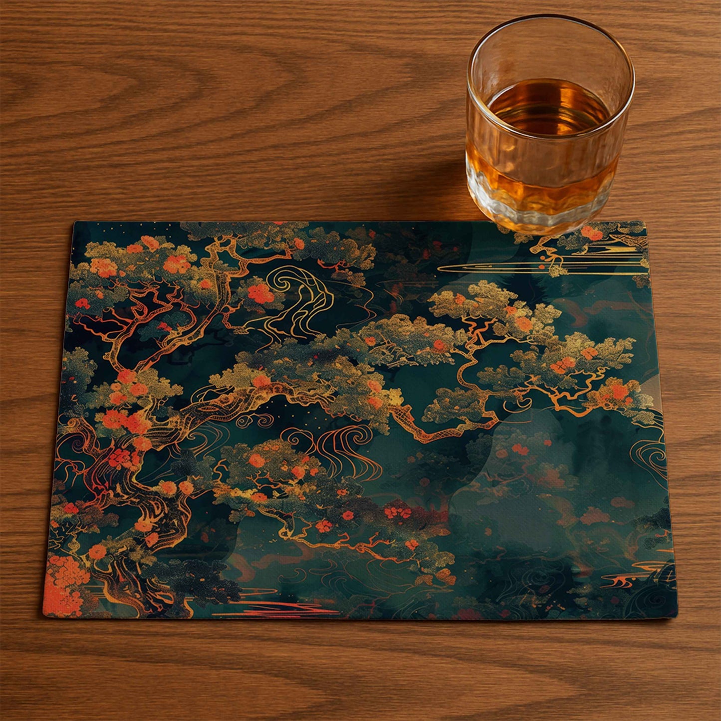 Autumn Branches Whirl Placemat
