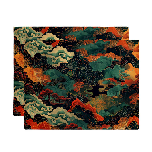 Autumn Wavescape Placemat