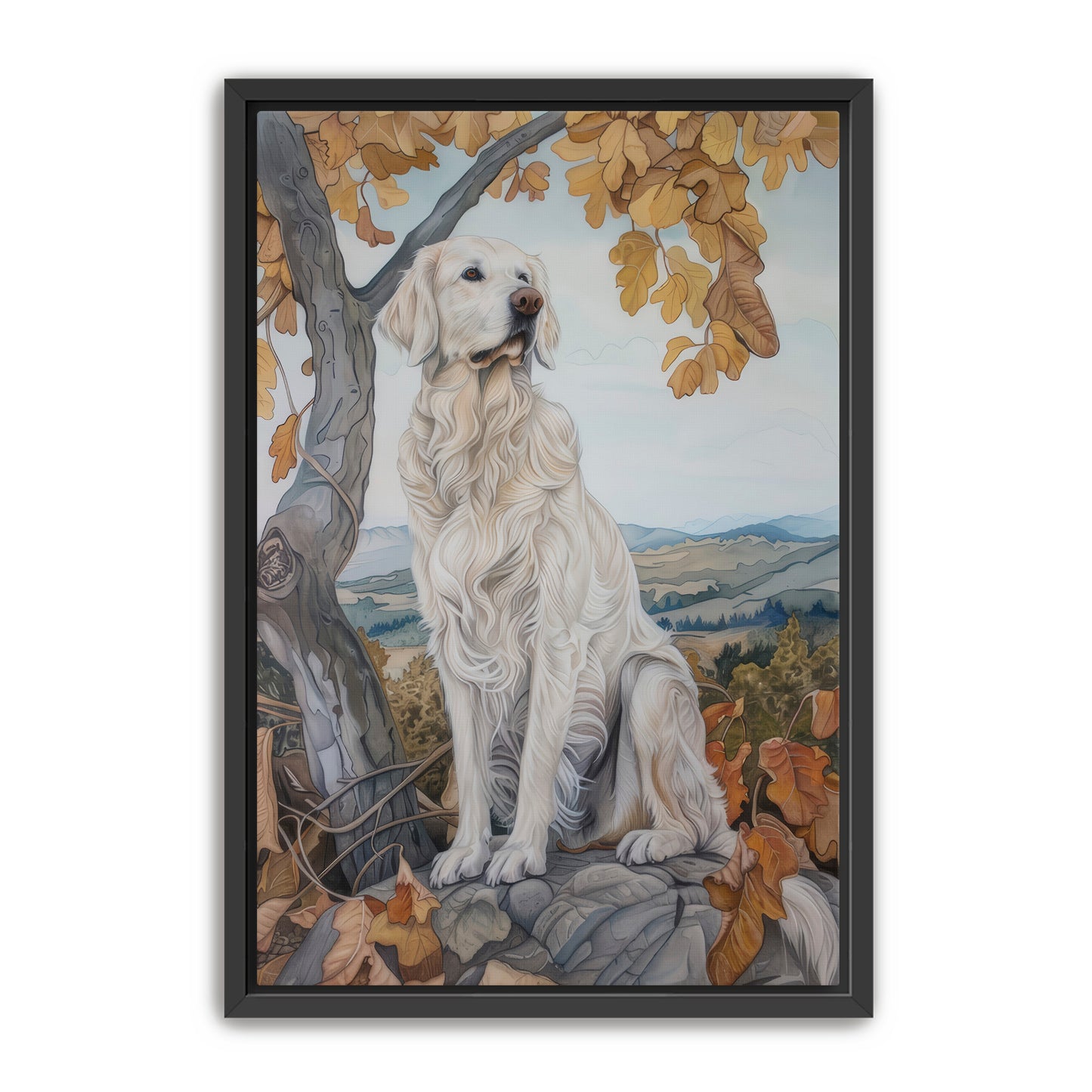 Autumn Woof Wall Art