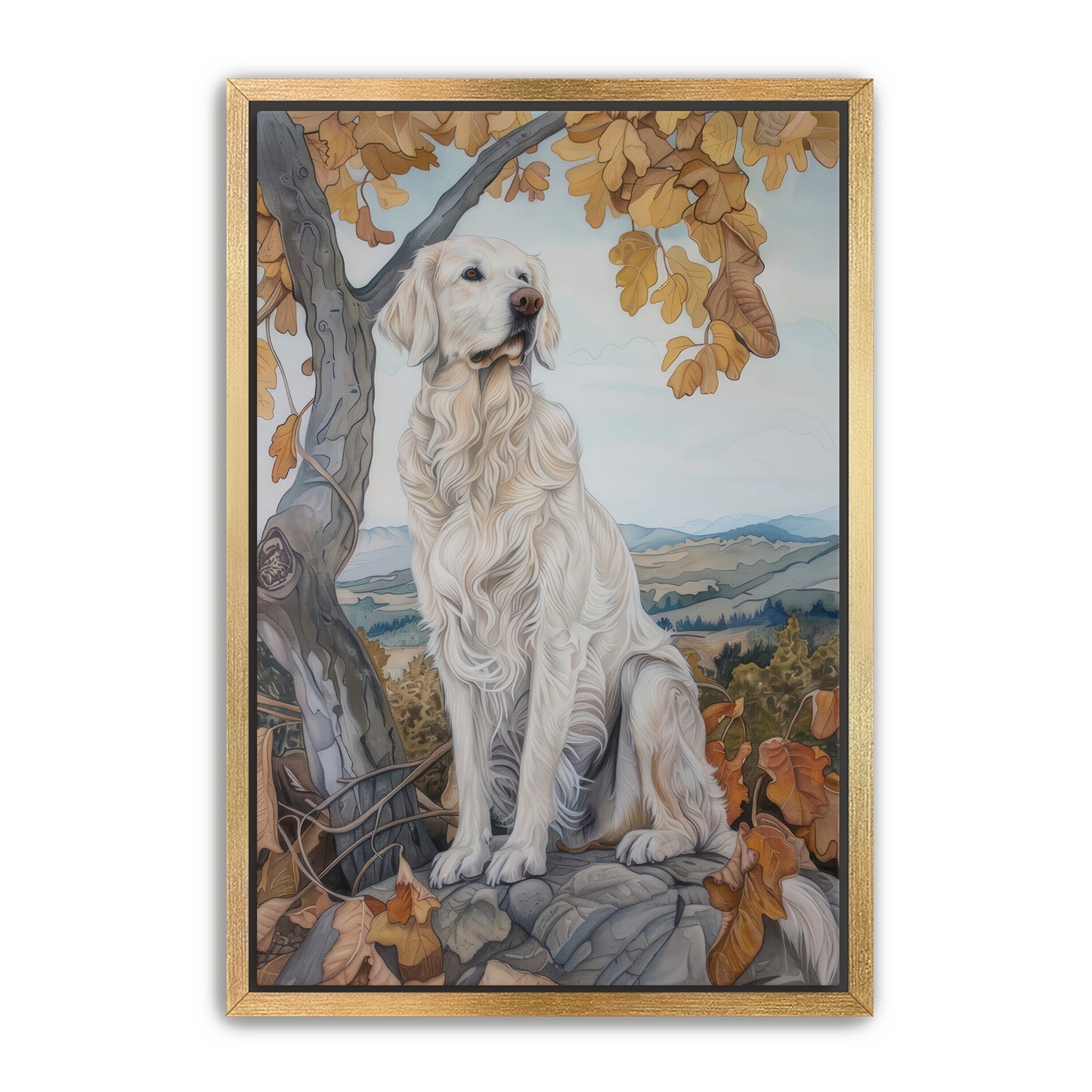Autumn Woof Wall Art