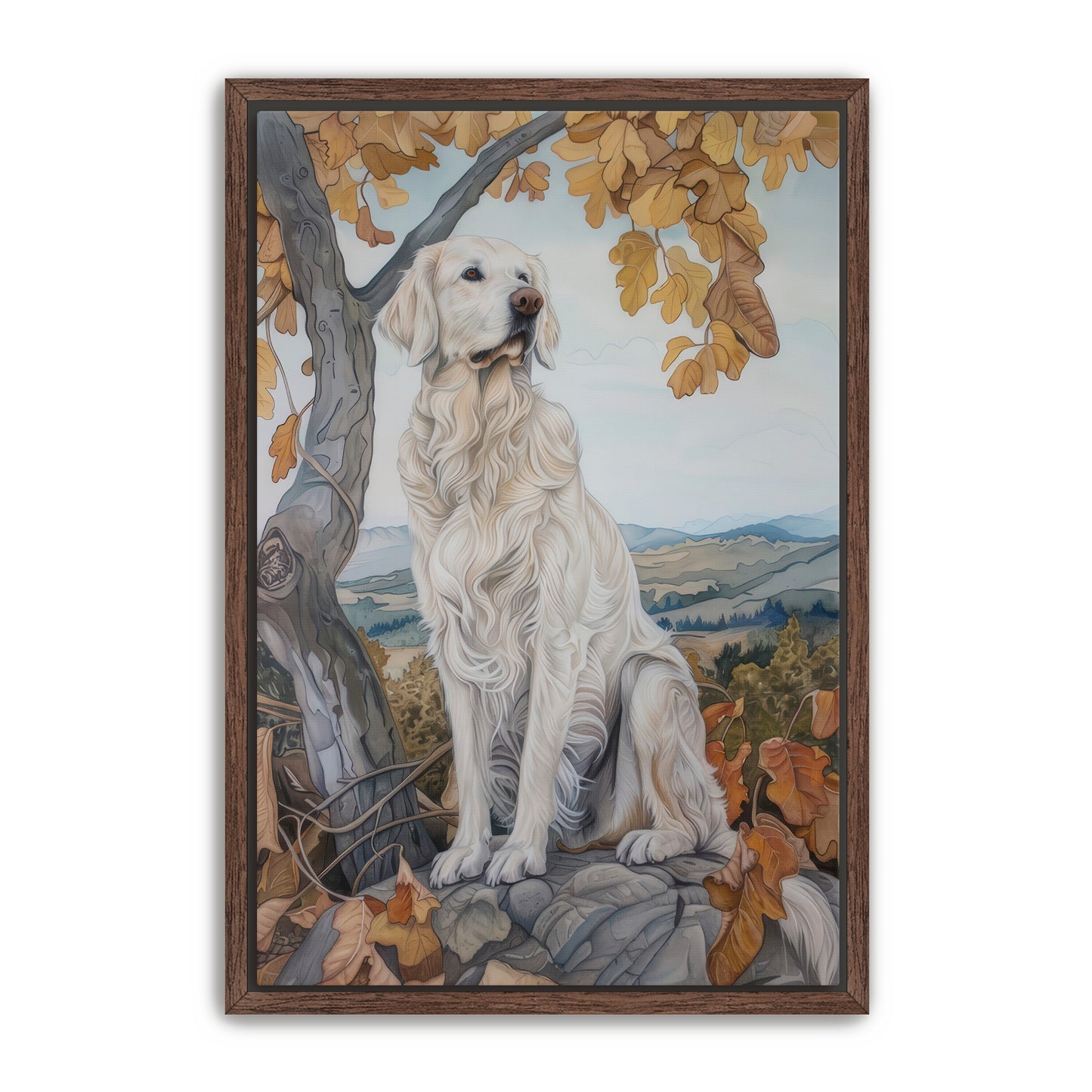 Autumn Woof Wall Art
