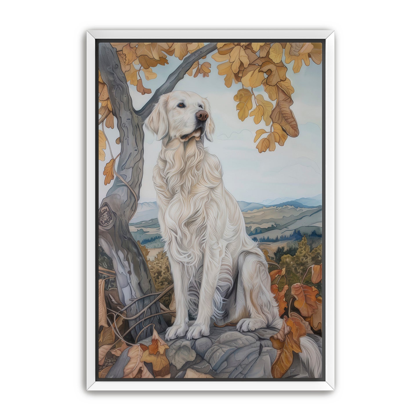 Autumn Woof Wall Art