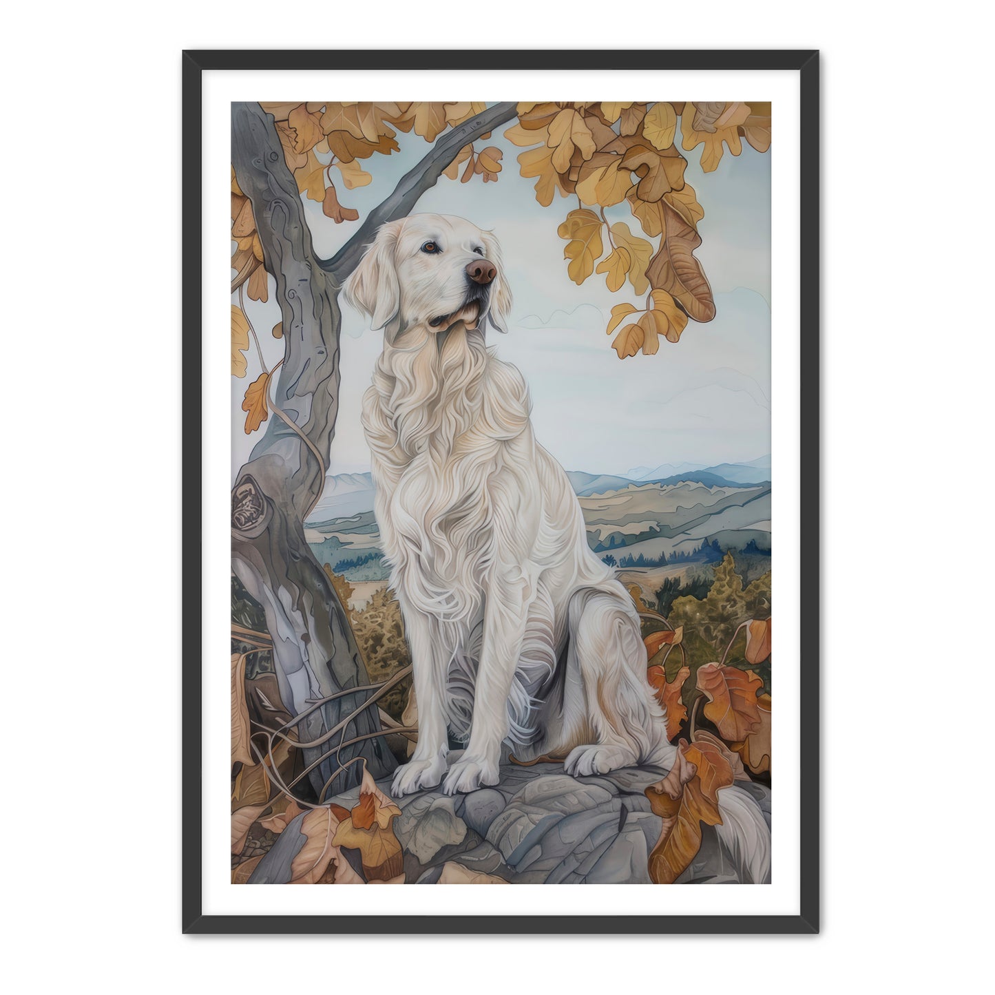 Autumn Woof Wall Art
