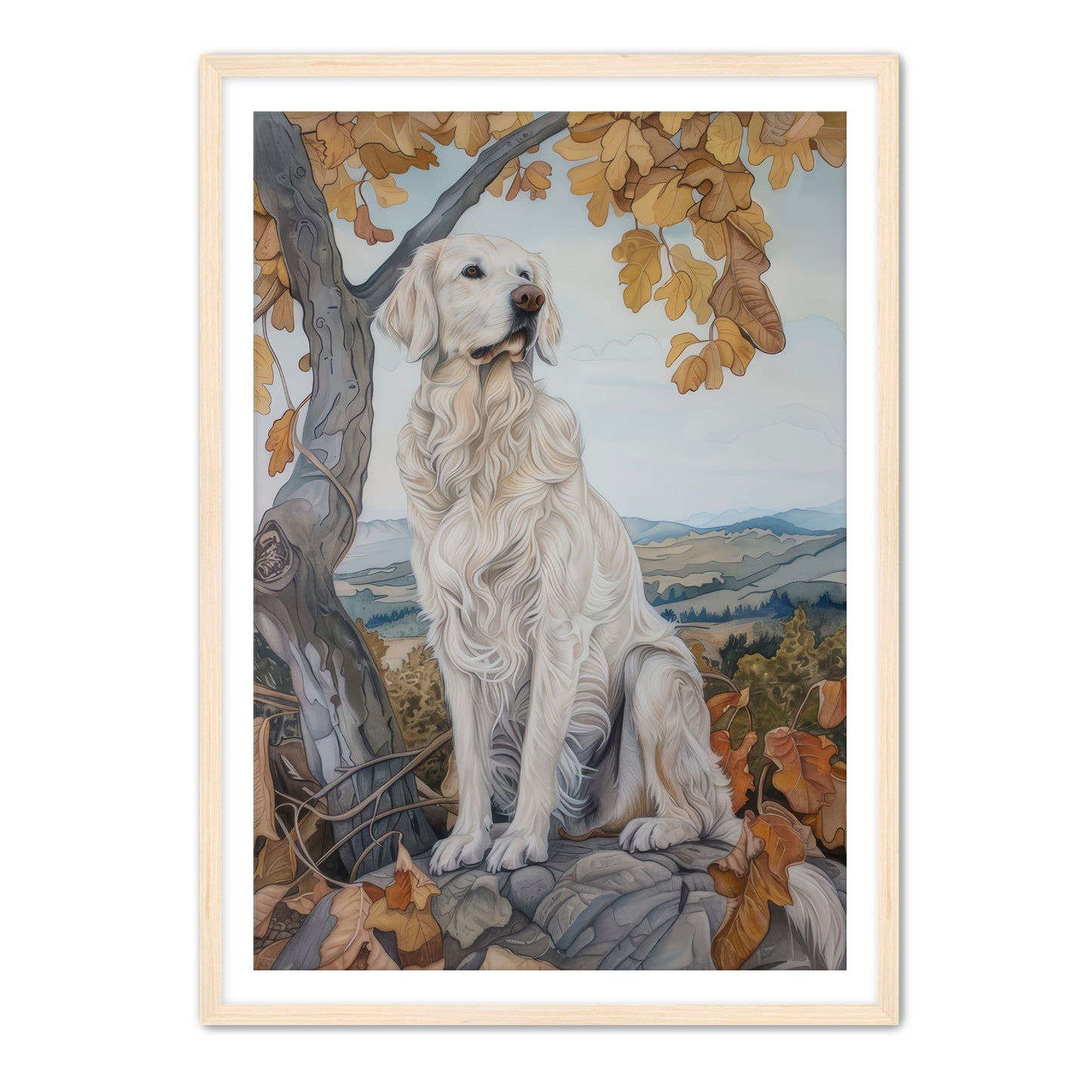 Autumn Woof Wall Art
