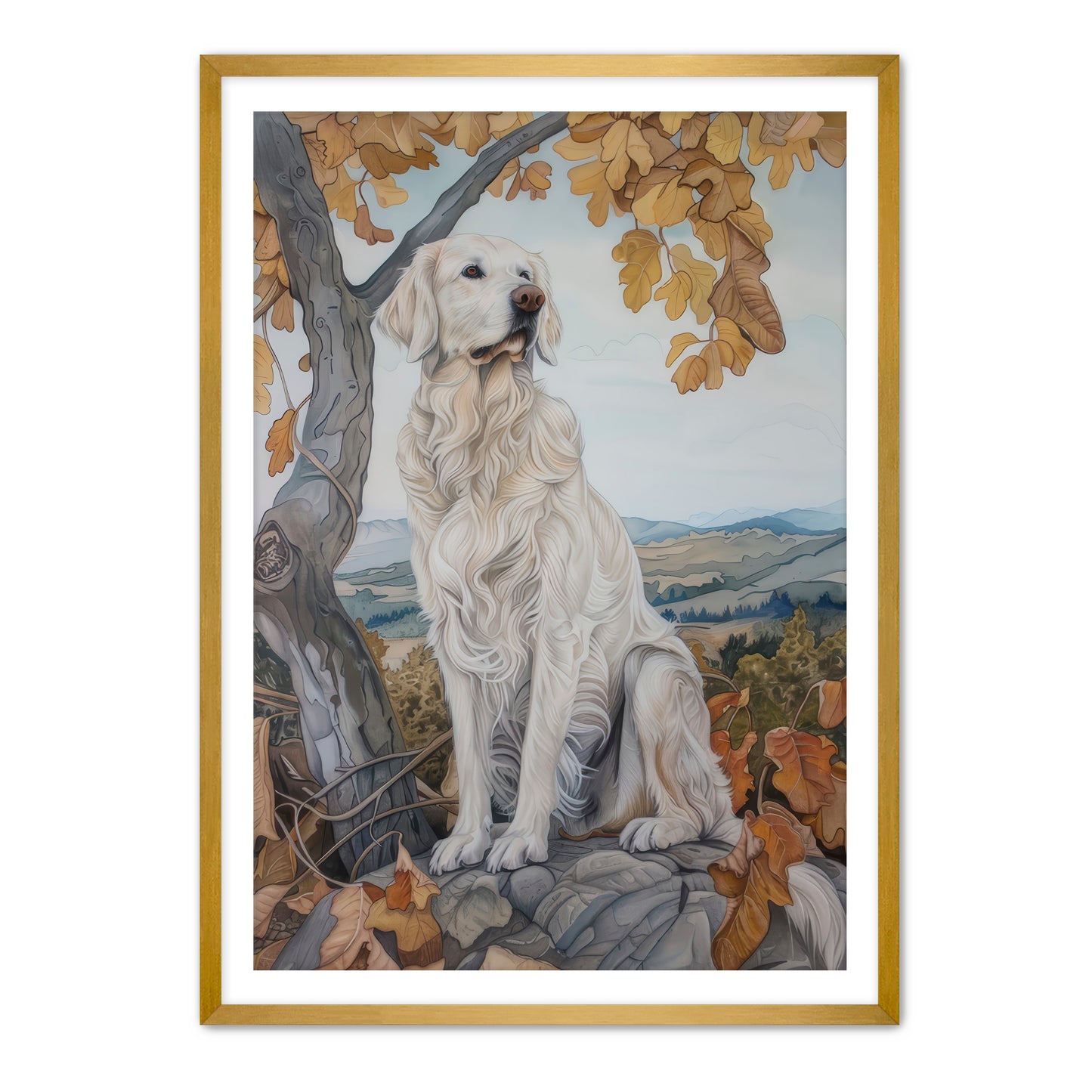 Autumn Woof Wall Art
