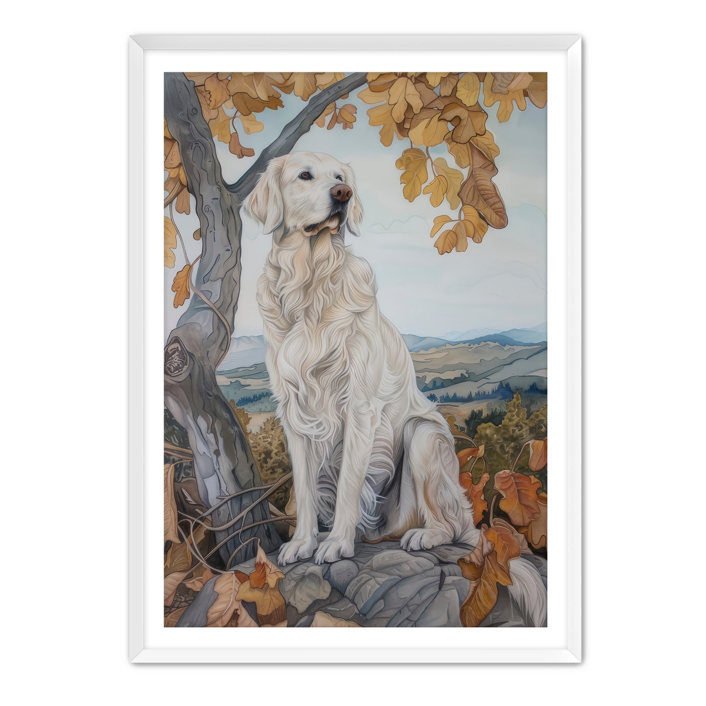 Autumn Woof Wall Art