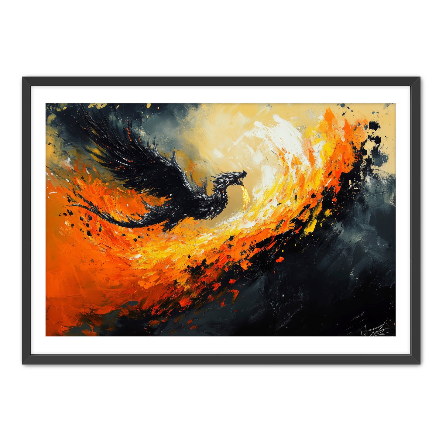 Baxzal Dragon Wall Art