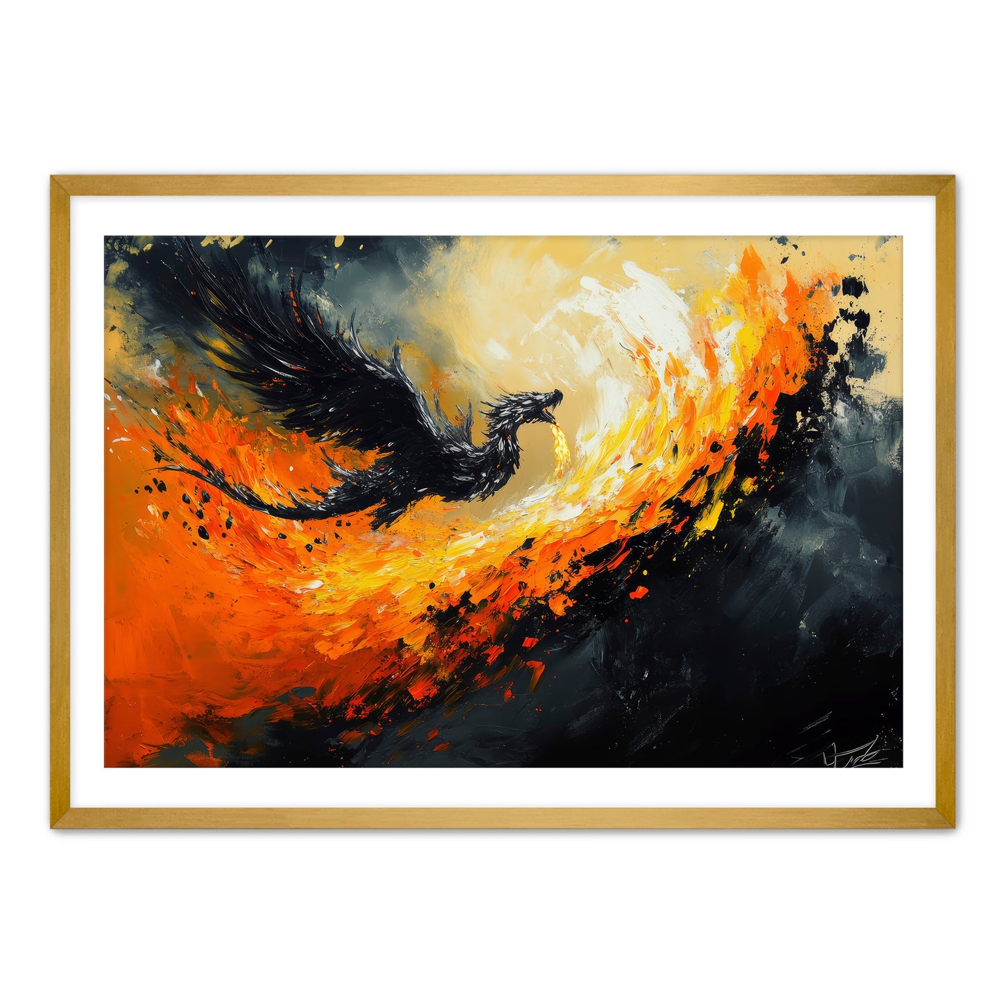 Baxzal Dragon Wall Art