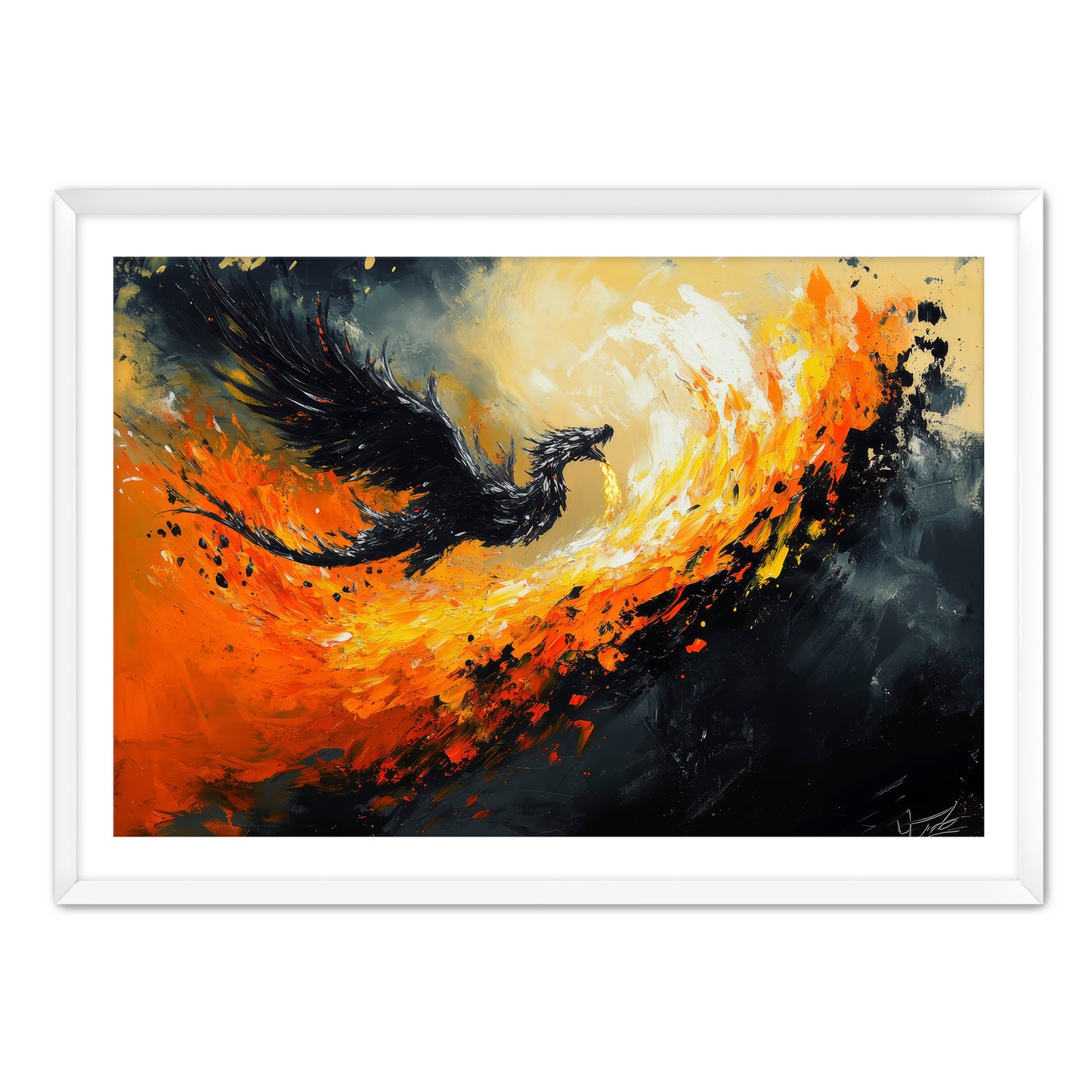 Baxzal Dragon Wall Art
