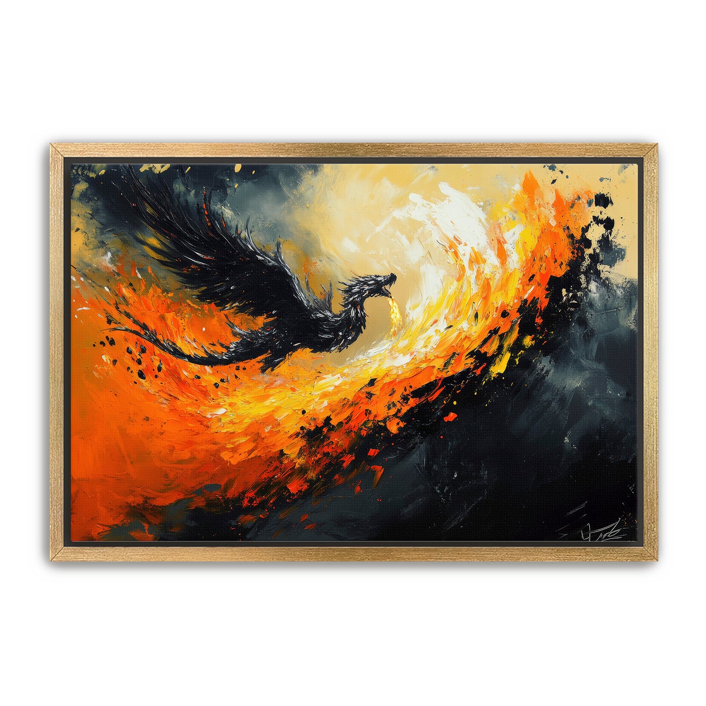 Baxzal Dragon Wall Art