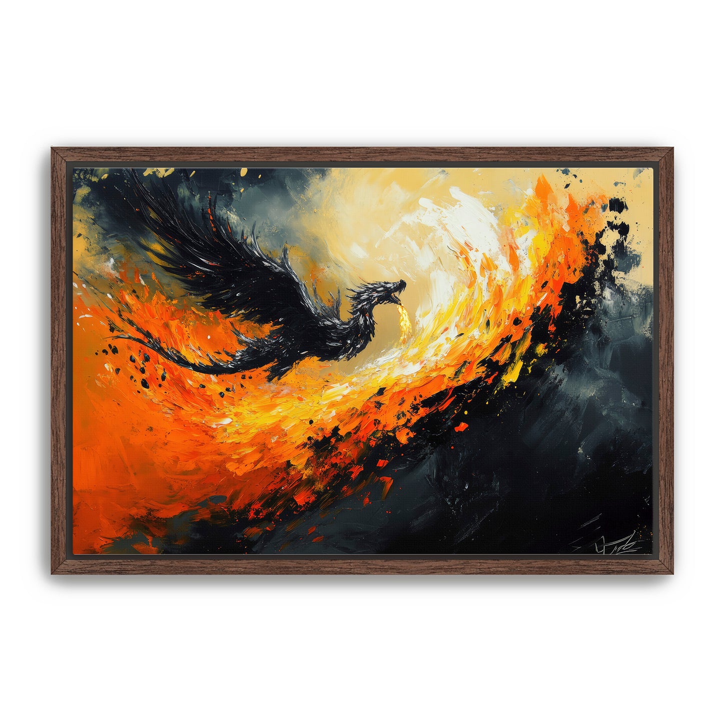 Baxzal Dragon Wall Art